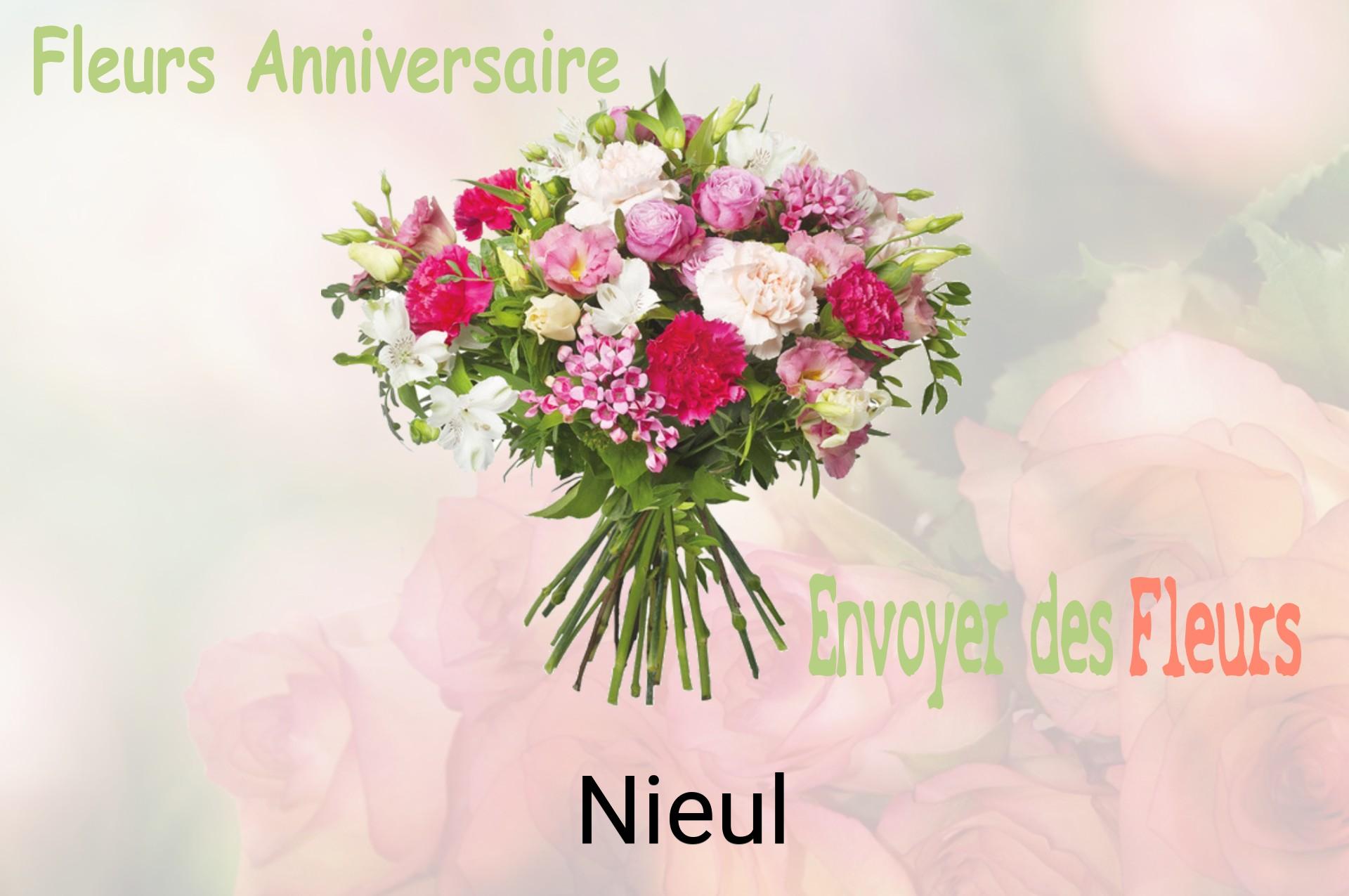 Bouquet de fleurs d’anniversaire livré à Nieul
